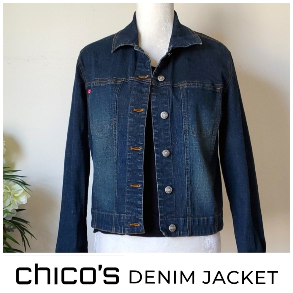 Chico's Denim Jean Jacket